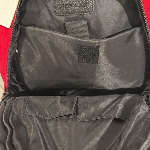Steve Madden Bold Red Quilted Backpack?Last deal ? main image 6